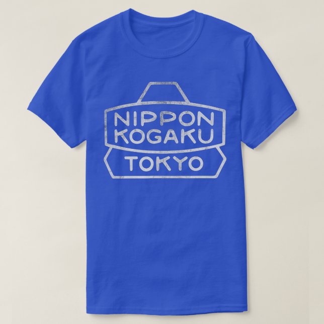 Vintag Nippon Kogaku-Kamera T-Shirt (Design vorne)