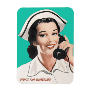 Vintag Nurse Funny Advice Magnet