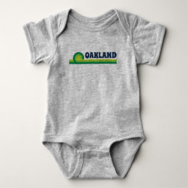 Vintag Oakland Liebe Baby Unisex Baby Strampler