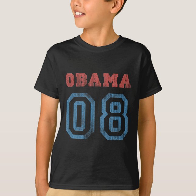 Vintag Obama 08 T-Shirt (Vorderseite)
