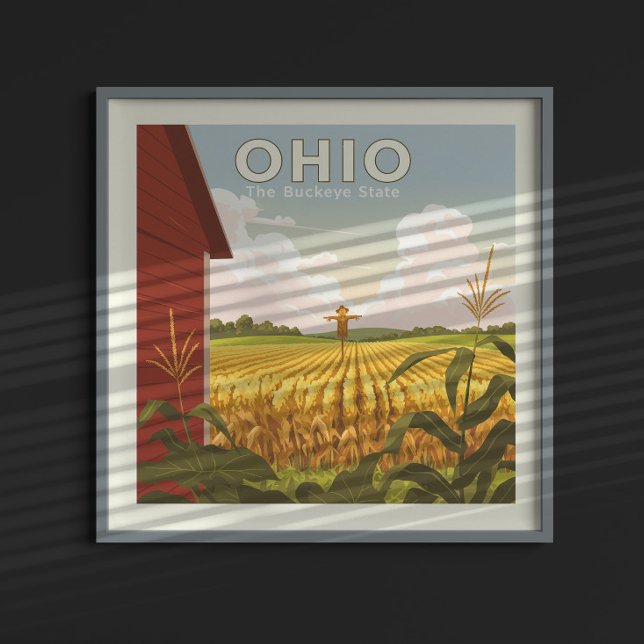 Vintag Ohio Poster (Von Creator hochgeladen)