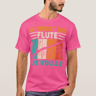 Vintag ohne Flutleben wäre flach T-Shirt