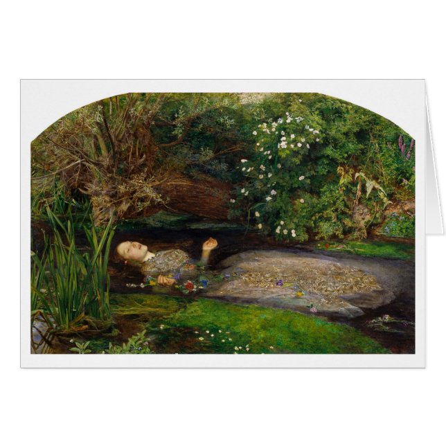 Vintag - Ophelia durch Millais, (Vorderseite (Horizontal))
