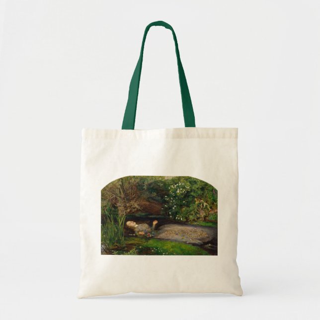 Vintag - Ophelia durch Millais, Tragetasche (Vorne)