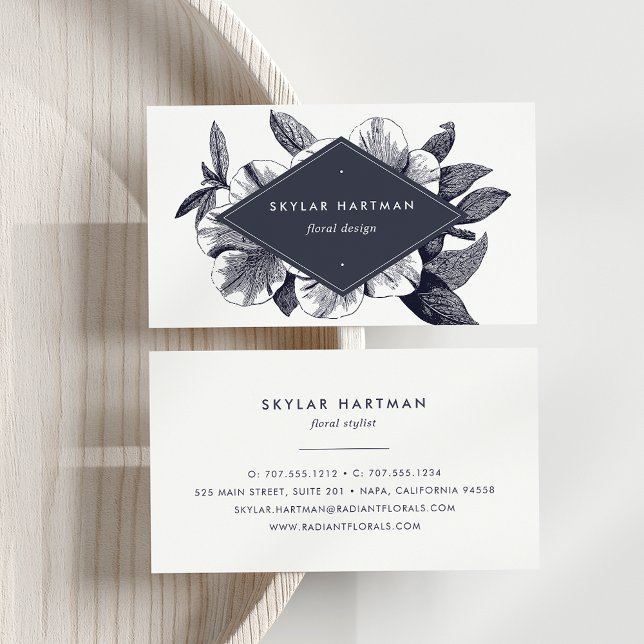 Vintag Orchid | Floral Visitenkarte (Von Creator hochgeladen)