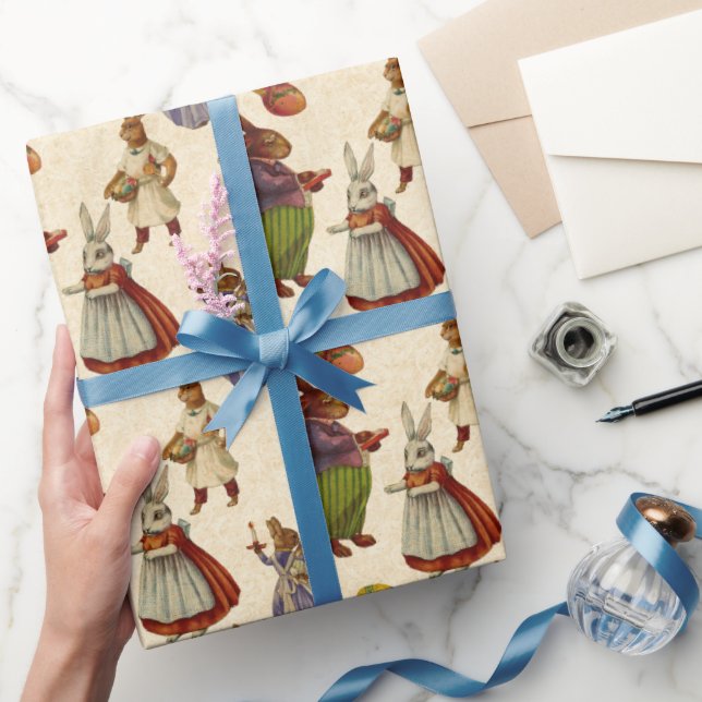Vintag Osterfeiertag Geschenkpapier (Schenken)