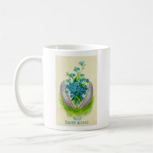 Vintag Ostern Ei Beste Ostern wünscht Gruß Kaffeetasse