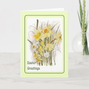 Vintag Ostern Feiertagskarte