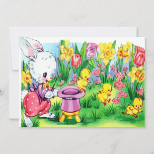 Vintag Ostern Feiertagskarte