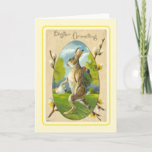 Vintag Ostern Feiertagskarte