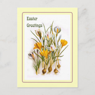 Vintag Ostern Feiertagspostkarte