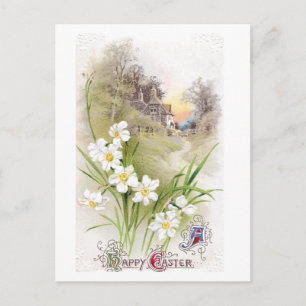 Vintag Ostern Feiertagspostkarte