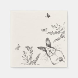 Vintag Ostern Serviette