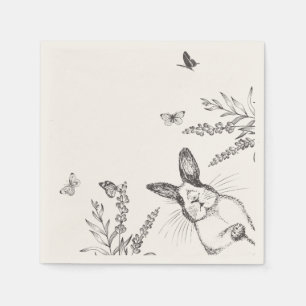 Vintag Ostern Serviette