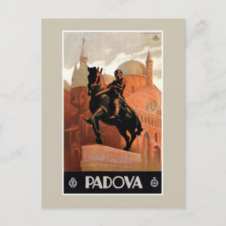 Vintag Padua Padova Italienische Reise Postkarte