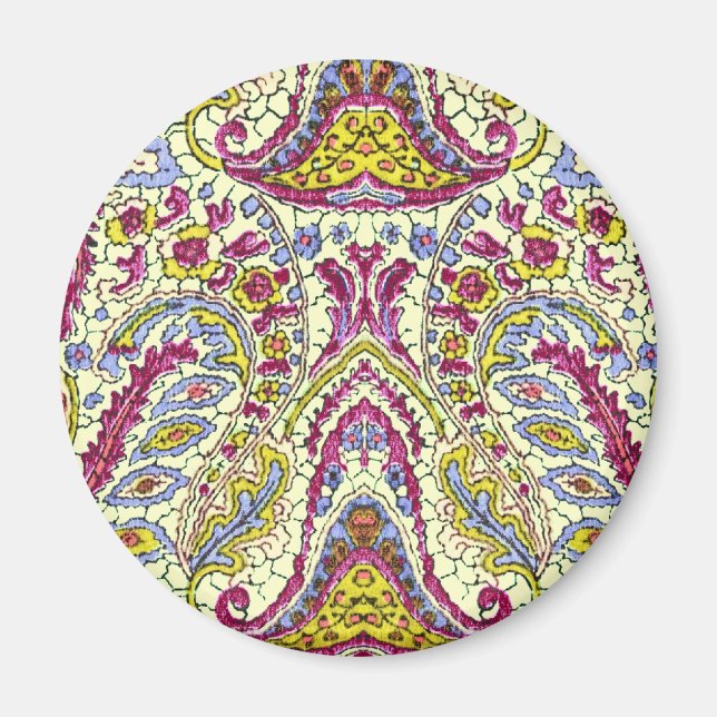Vintag Paisley Magnet (Vorne)