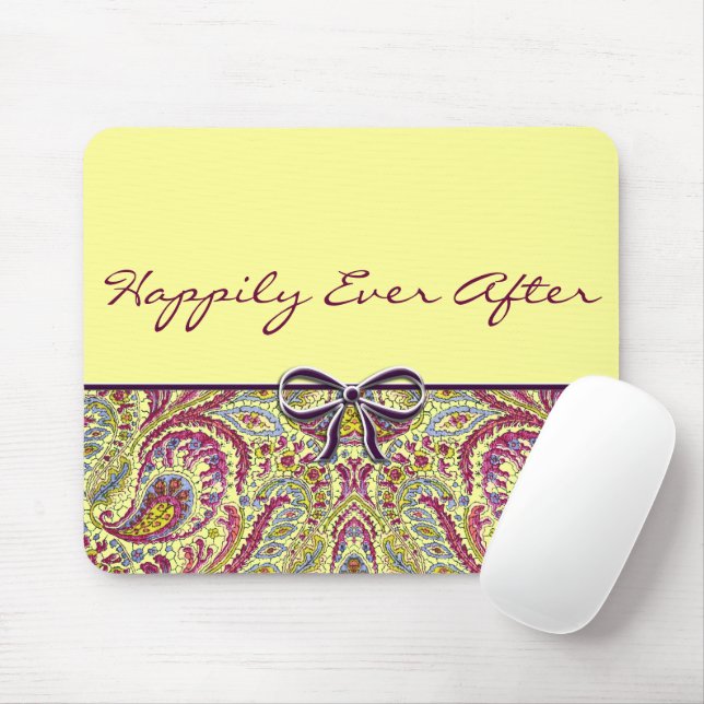 Vintag Paisley Mousepad (Mit Mouse)