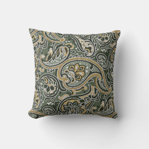 Vintag Paisley orientalisches Muster Nahtlos p Kissen