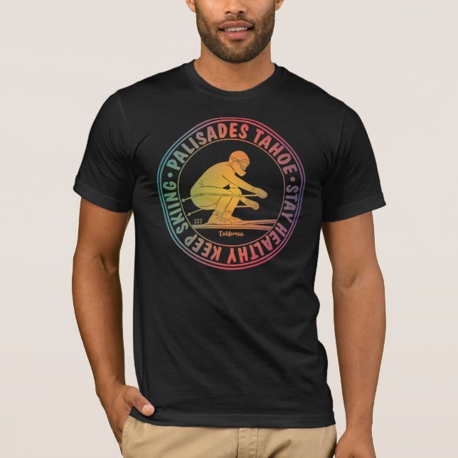 Vintag Palisades Tahoe Ski T-Shirt (Vorderseite)