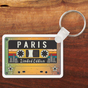 Vintag Paris City Limited Edition Schlüsselanhänger