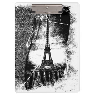 Vintag Paris Eiffel Tower Klemmbrett