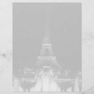 Vintag Paris Fontains Tower Eiffel