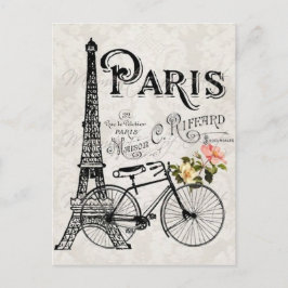 Vintag Paris Postkarte