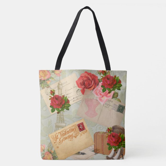 Vintag Paris Tasche (Vorderseite)