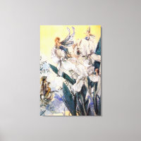 Vintag Pastel Blue Fairies