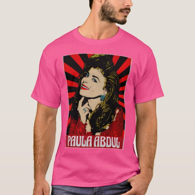 Vintag Paula Abdul 90S T-Shirt (Vorderseite)