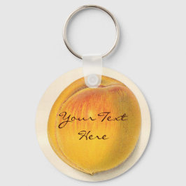 Vintag Peach Schlüsselanhänger