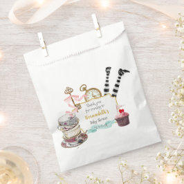 Vintag Pearls Wonderland Baby Dusche Party Geschenktütchen