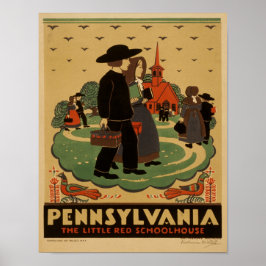 Vintag Pennsylvania Poster