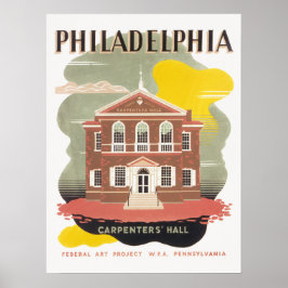 Vintag Pennsylvania Poster