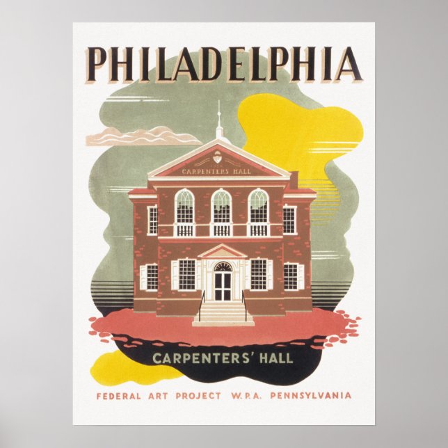 Vintag Pennsylvania Poster (Vorne)