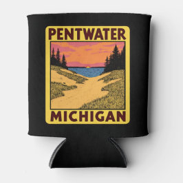 Vintag Pentwater Michigan Dosenkühler