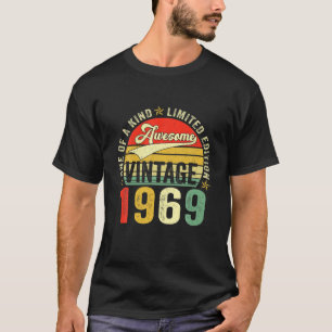 Vintag Phantastisch 53 Jahre alt 1969 53. Geburtst T-Shirt