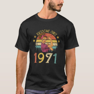 Vintag Phantastisch seit 1971 50. Geburtstagsfeier T-Shirt