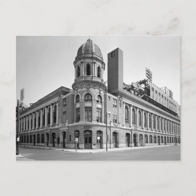 Vintag Philly Baseball Shibe Park Athletics Postkarte (Vorderseite)