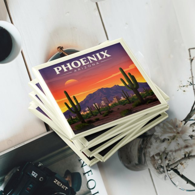 Vintag Phoenix Arizona Magnet (Von Creator hochgeladen)