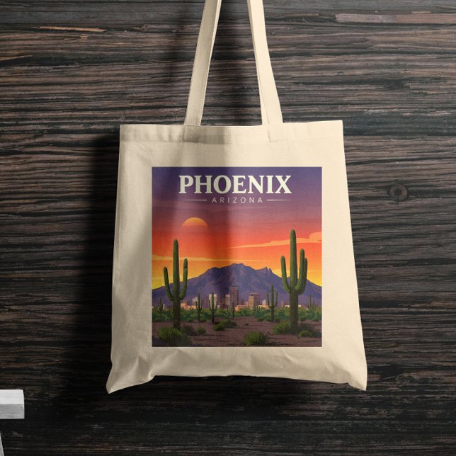 Vintag Phoenix Arizona Tragetasche (Von Creator hochgeladen)