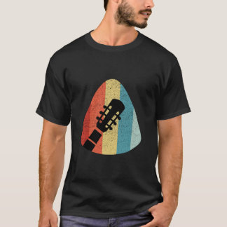 Vintag Pick Guitar Design T - Shirt
