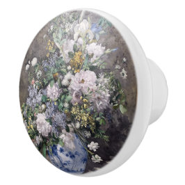 Vintag Pierre Auguste Renoir Spring Bouquet Keramikknauf