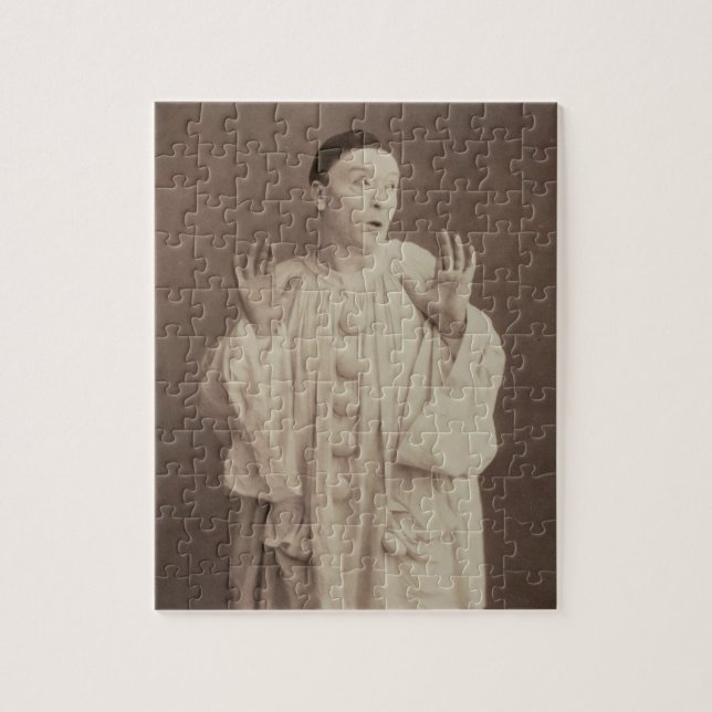 Vintag Pierrot Clown (Vertikal)