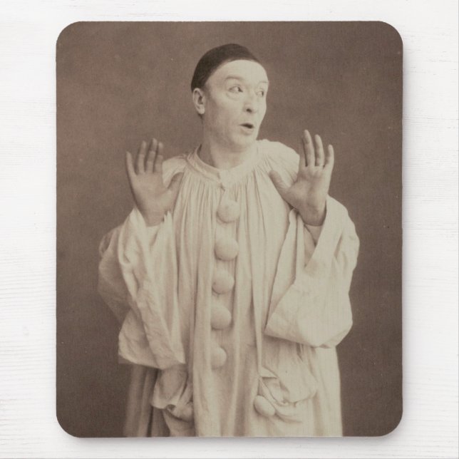 Vintag Pierrot Clown Mousepad (Vorne)