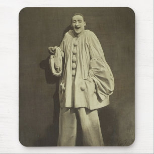 Vintag Pierrot Clown Mousepad