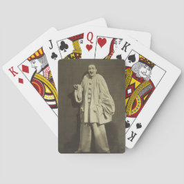 Vintag Pierrot Clown Spielkarten