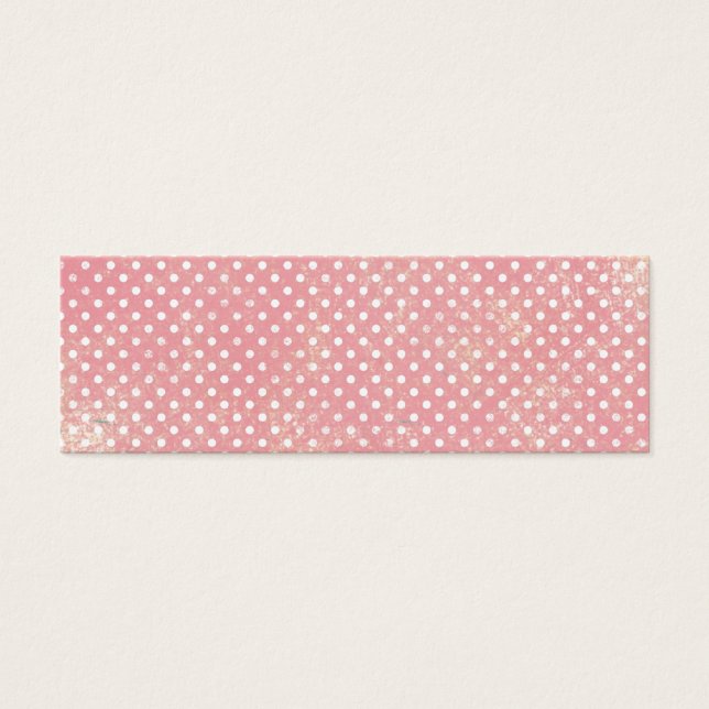Vintag Pink Polka Dots (Vorderseite)