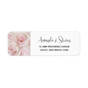 Vintag Pink Roses Elegante Bouquet Wedding