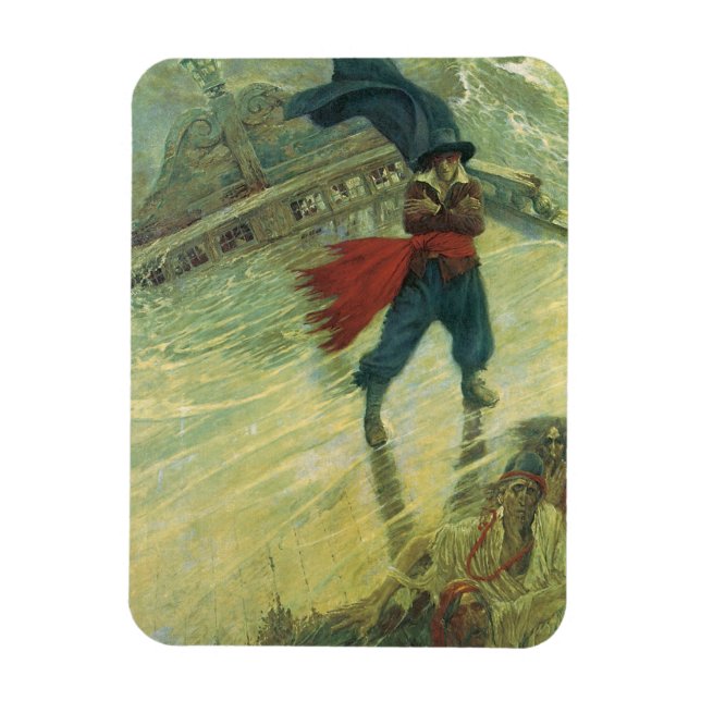 Vintag Pirate, Der fliegende Holländer von Howard  Magnet (Vertikal)
